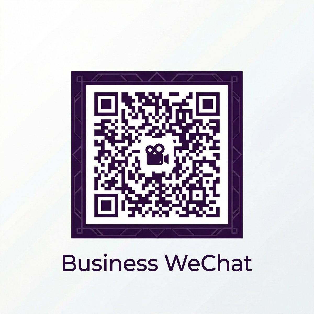 黄色仓库商务二维码